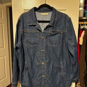 Women's Blue Denim Shacket